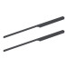 Set de 2 tiradores negro con forma para mueble de baño Wish Cosmic