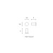 Colgador Architect Inox cepillado de COSMIC 